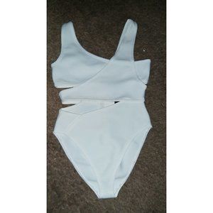 White One-piece Swimsuit